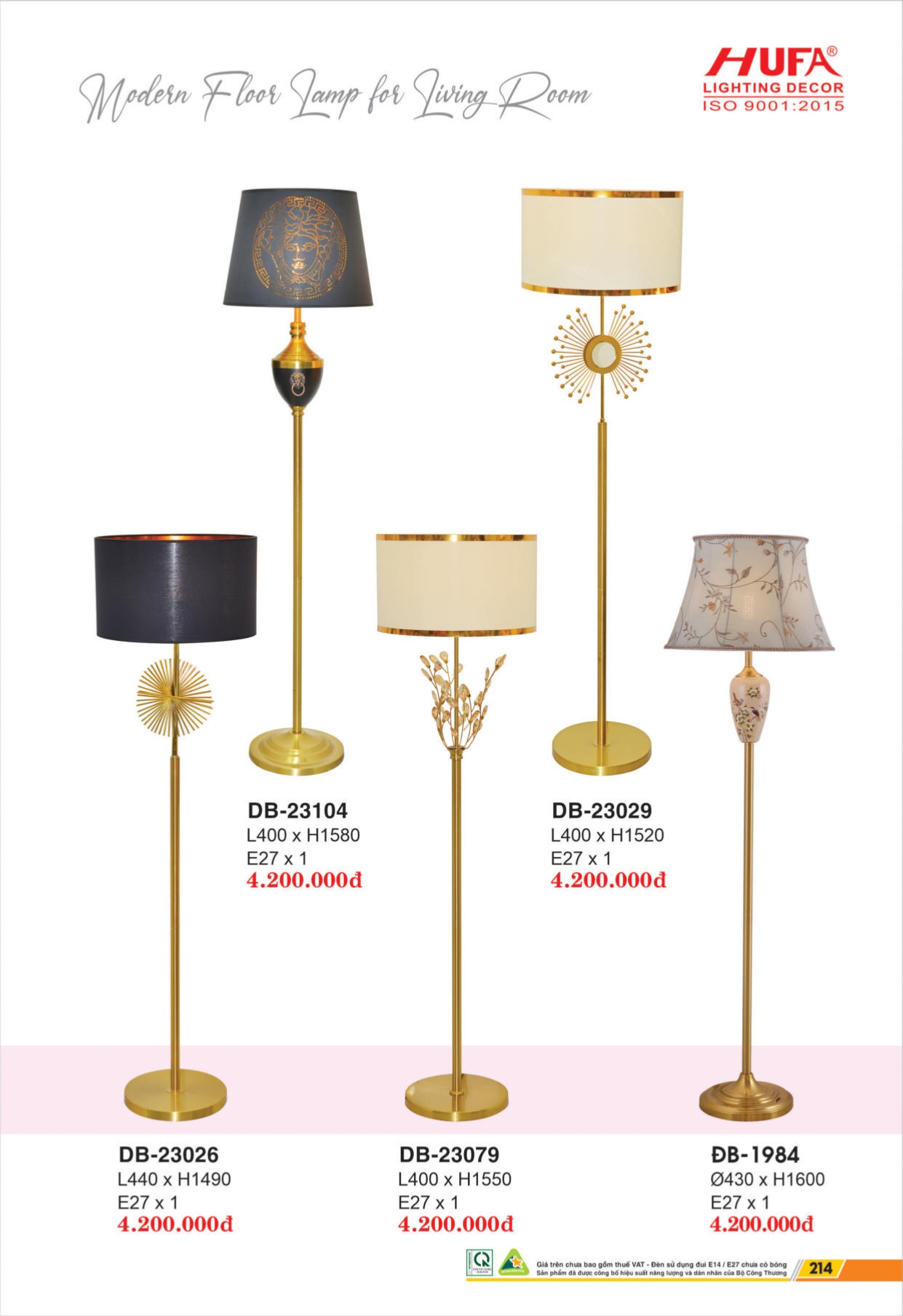 Bảng giá đèn LED HUFA 2026